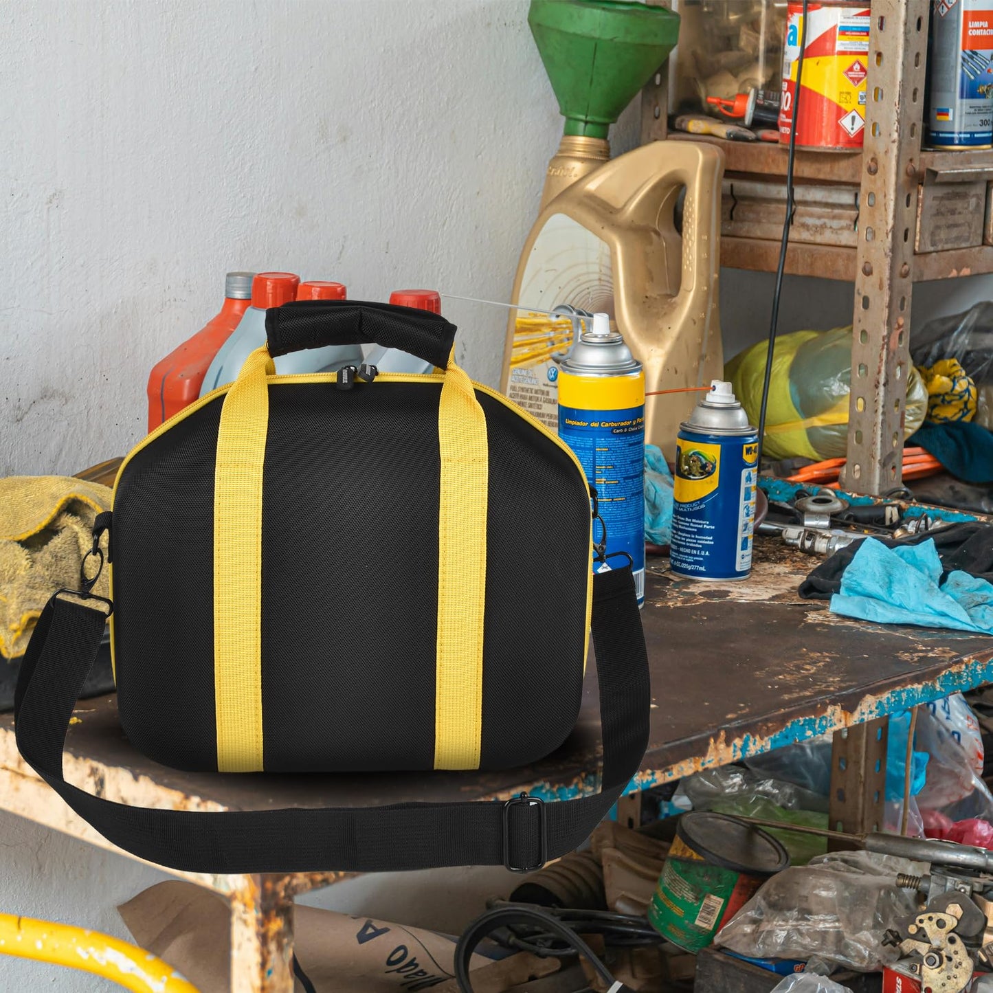 Air Compressor Case for DEWALT 20V MAX Tire Inflator DCC020IB Portable Cordless Battery Air Pump Bag for Car (Box Only)