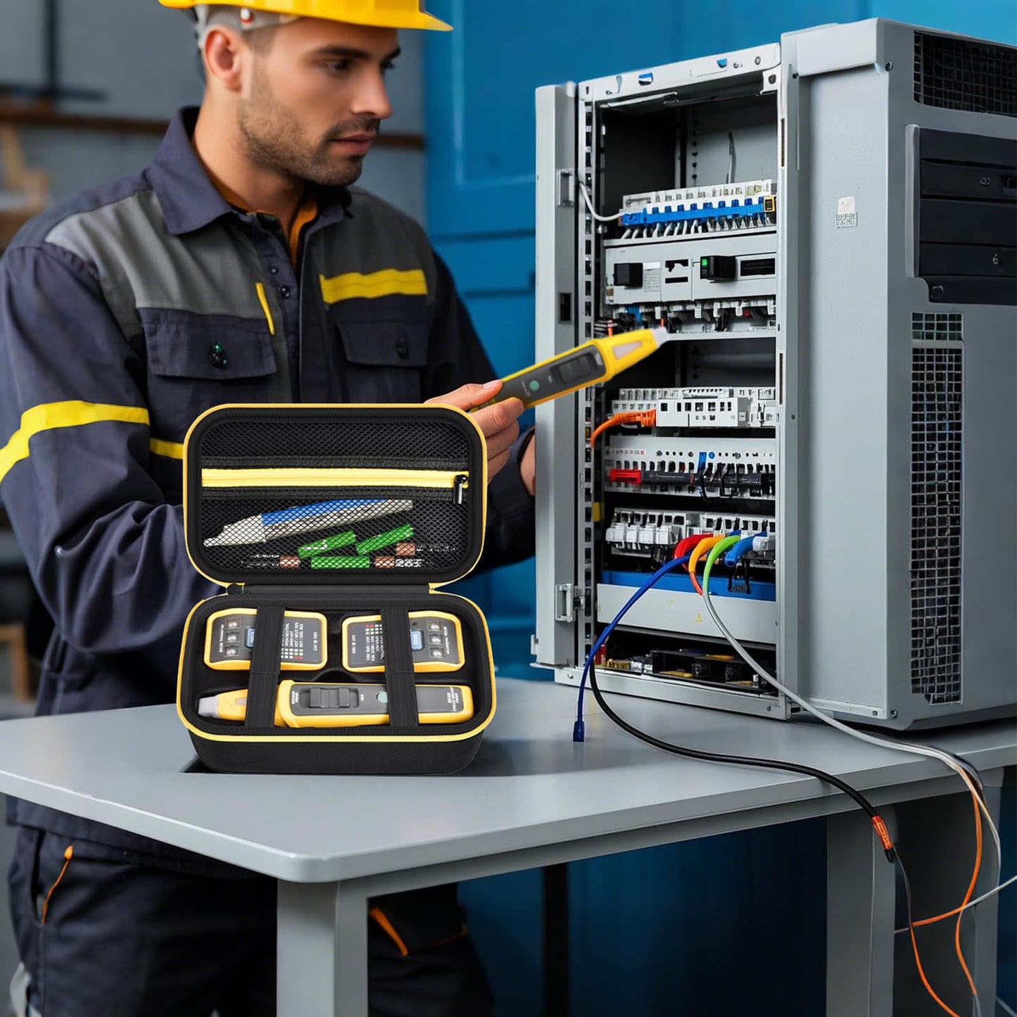 Case for Fluke BK120 SmartTrace Breaker Finder and ST120+ GFCI Socket Tester Tool Case (Box Only)