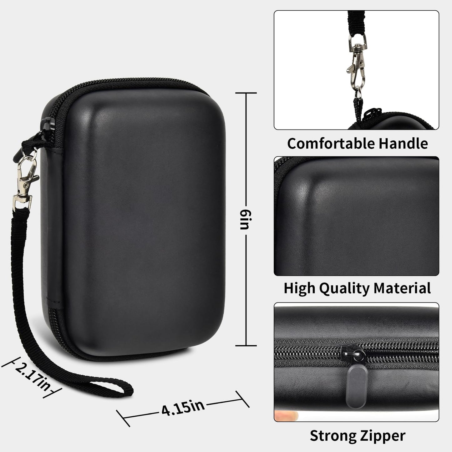Travel Case Compatible with RG353V/ RG353VS/ R36S/ Game Boy Retro Handheld Game Console(Box Only)