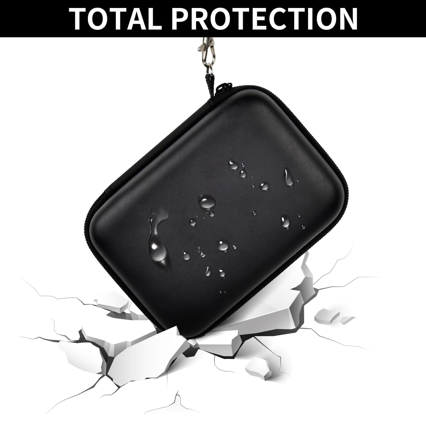 Travel Case Compatible with RG353V/ RG353VS/ R36S/ Game Boy Retro Handheld Game Console(Box Only)