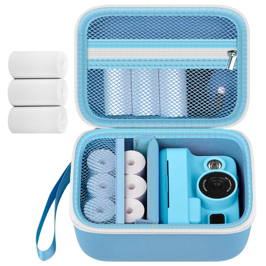 Kids Instant Print Camera Case for Dylanto for DUDUDRAGON Digital Cameras with 3 Rolls Paper Refill(Box Only)
