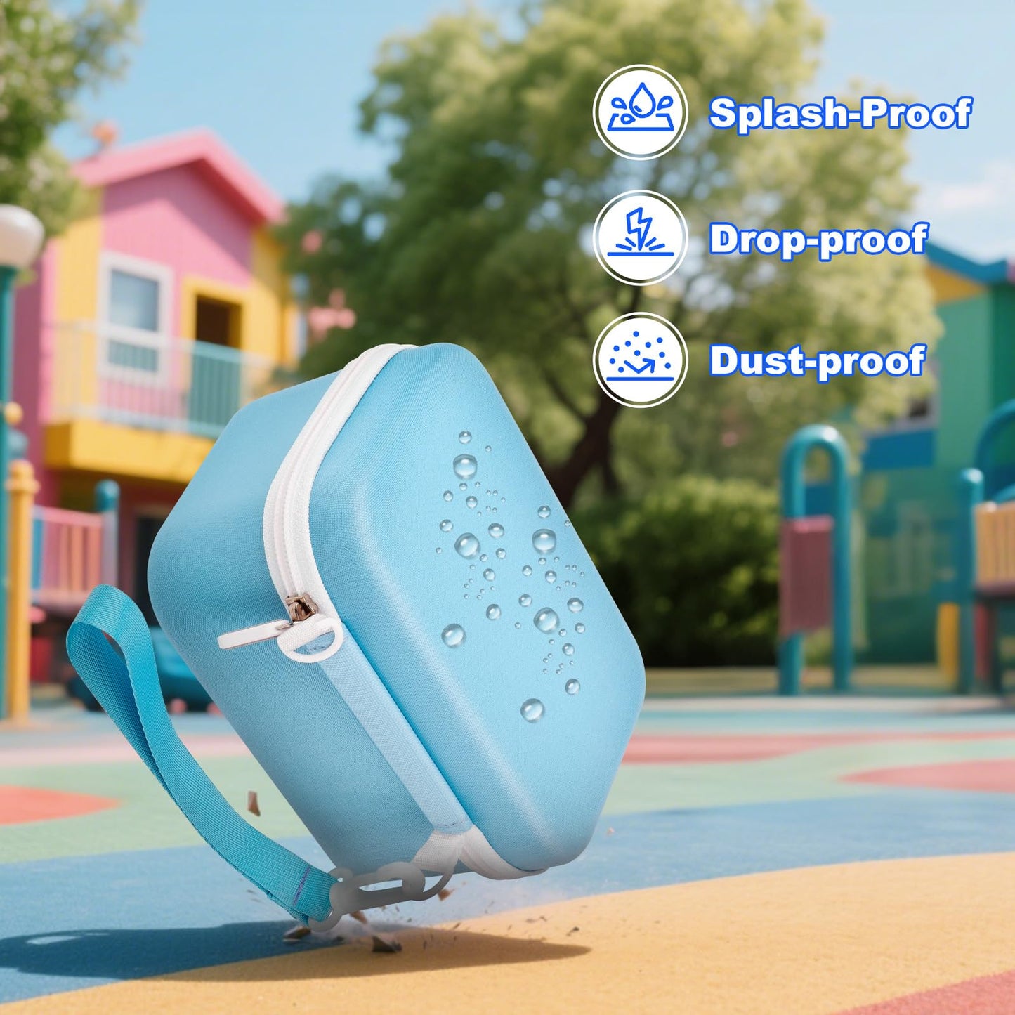 Kids Instant Print Camera Case for Dylanto for DUDUDRAGON Digital Cameras with 3 Rolls Paper Refill(Box Only)