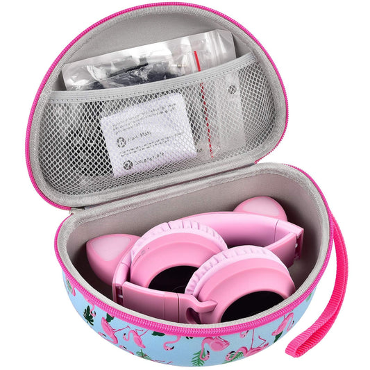 Headphone Case for Riwbox CT-7/iClever/ONITOO/TCJJ Cat Ear Wireless Bluetooth for Picun/FosPower Over-Ear Headset for Kids (Box Only)