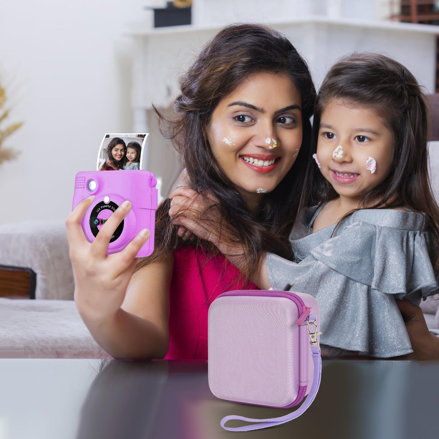 Kids Instant Print Camera Case Compatible with ESOXOFFORE (Box Only)
