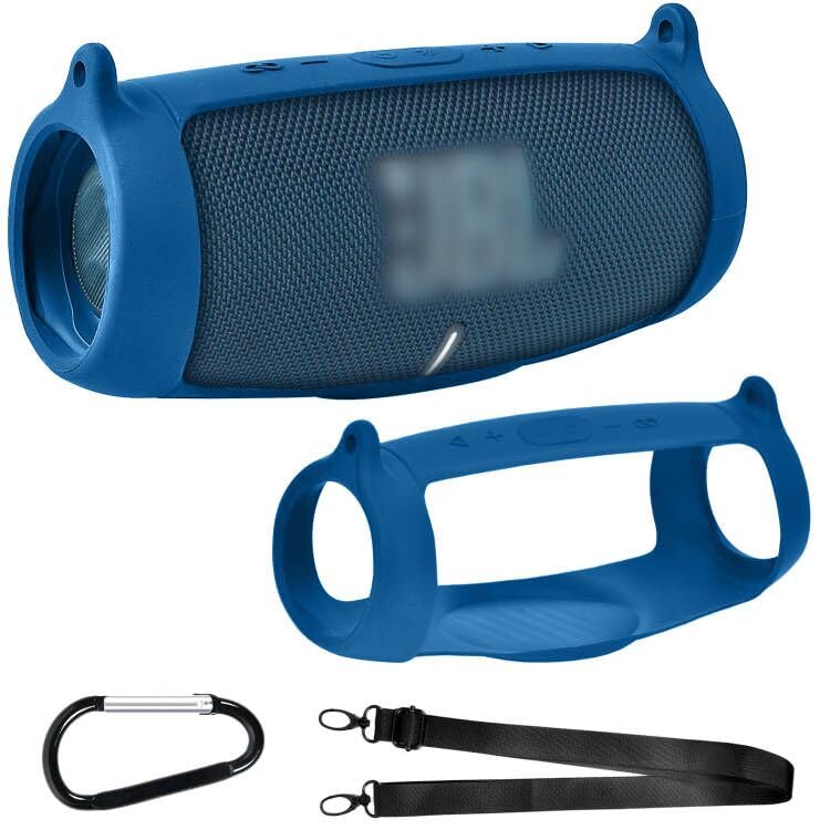Silicone Case Cover for JBL Charge 5 Portable Bluetooth Speaker (Speaker not Included)