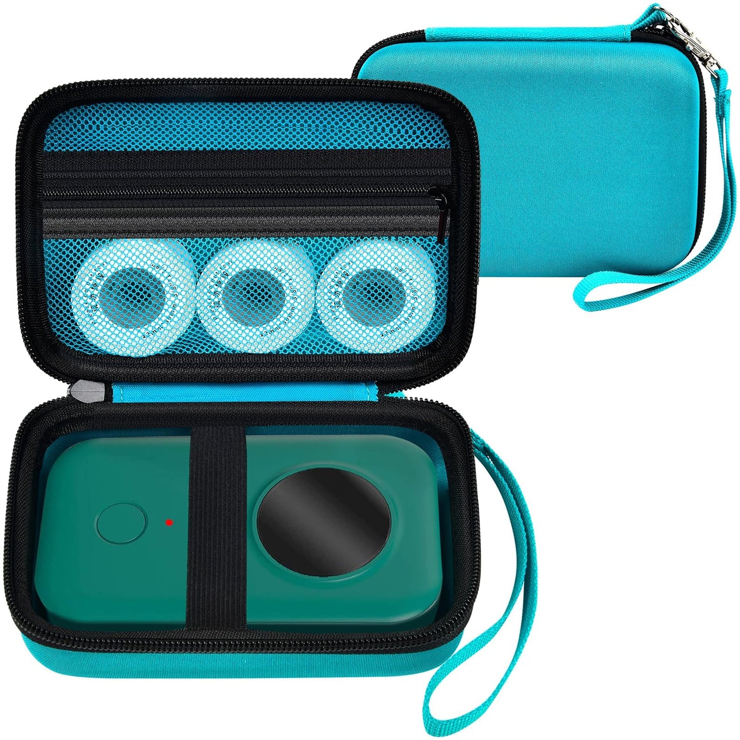 Labels Printer Case Compatible with COLORWING D30 Bluetooth Wireless Portable Label Maker Also for Phomemo D30 D35 for Memoking Mini Thermal Printing Sticker (Box Only)