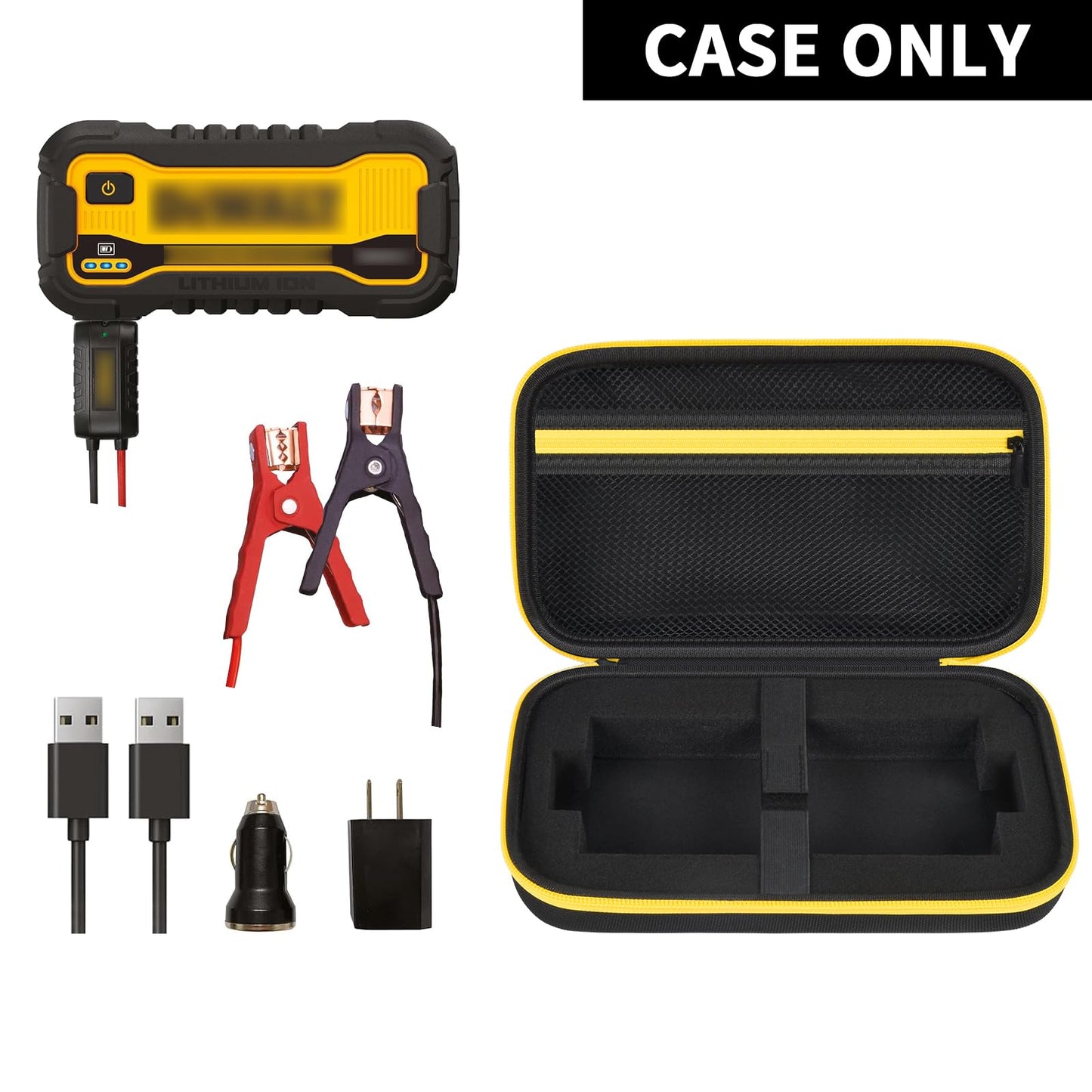 Case Compatible with DeWalt DXAELJ16 1600 Peak Amp Jump Starter Battery Booster Tool Case (Box Only)