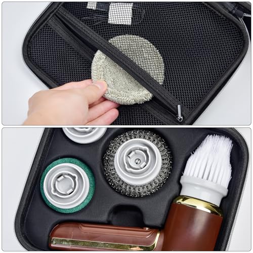 Case for Power Scrubber, Bathrooms, Kitchen Cleaning Tool Storage Holder for Brush Heads(Box Only)