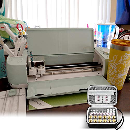 Organizer Case Compatible for Cricut Maker Blades QuickSwap Engraving Tip Bonded-Fabric Blade Housing(Bag Only)