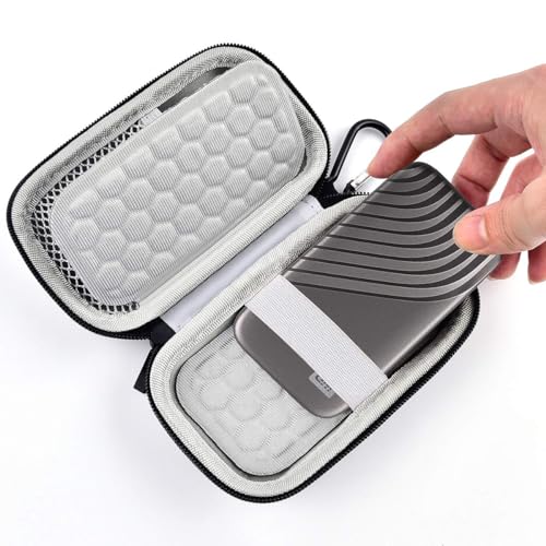 Case Compatible for WD 1TB 2TB 500GB My Passport SSD External Portable Drive-WDBAGF0010BRD-WESN( Box Only)