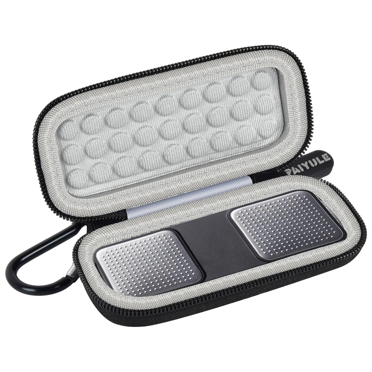 PAIYULE Case for KardiaMobile 6L for EKG Monitor, Compact Holder Also Fits for Sec Portable Heart Rate Monitor, Cardiac Heart Detector (Box Only)