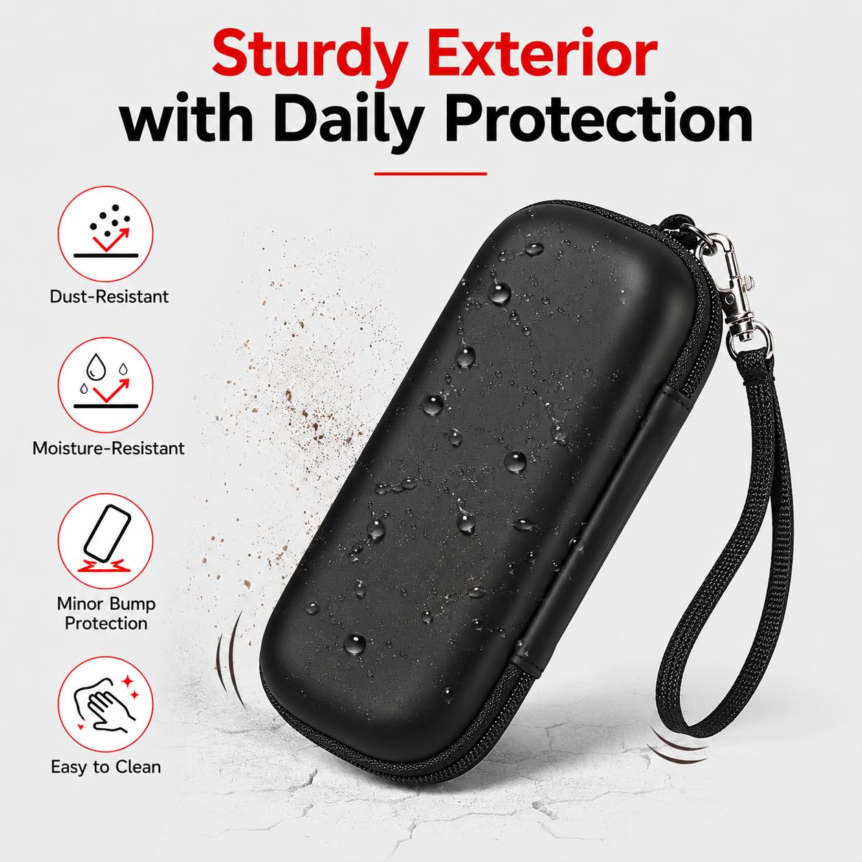 PAIYULE Case Compatible with 136G 128GB Digital Voice Recorder for Aiworth/for Sony ICD-PX370/ 470/560 for EVIDA/for Aomago Activated Recorder Fits for MP3 Player, Earbuds, USB Cable (Box Only)