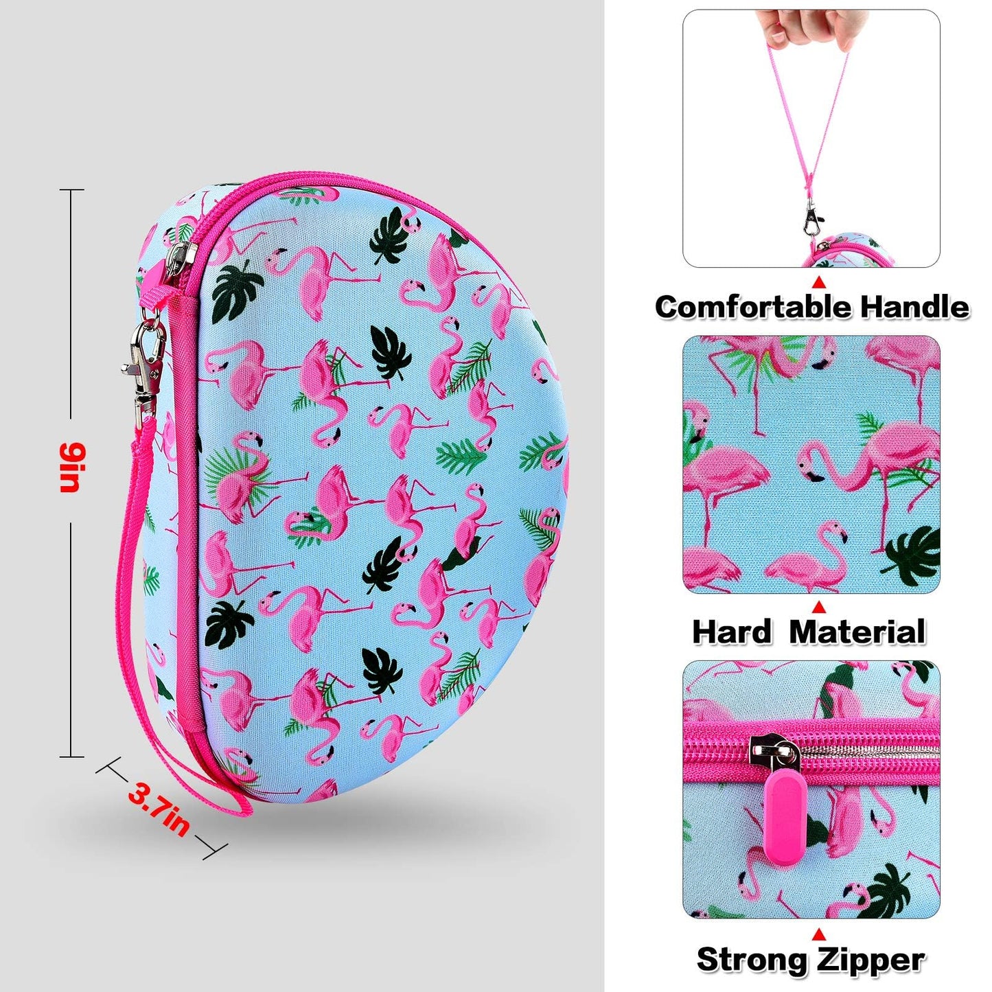 PAIYULE Headphone Case for Riwbox CT-7 Pink/for iClever for ONITOO for TCJJ Cat Ear Wireless Bluetooth for Picun/for FosPower Over-Ear Headphones Headset for Kids-Box Only