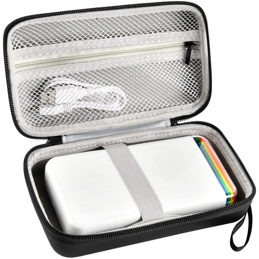 PAIYULE Case Compatible with Polaroid Hi-Print/ 2nd Generation Bluetooth Connected 2x3 Pocket Photo Printer, Travel Bag Picture Printer Organizer Holder for Paper Cartridges and Accessories(Box Only)