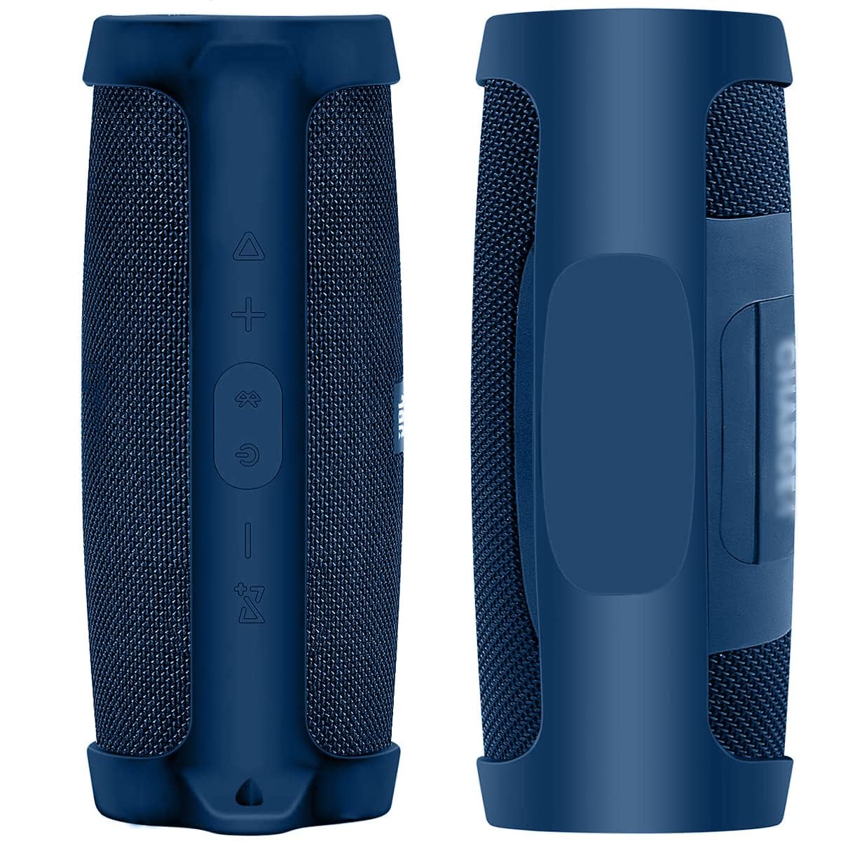 PAIYULE Silicone Case Cover for Charge 4 Portable Waterproof Wireless Bluetooth Speaker, Travel Gel Soft Skin,Waterproof Rubber Carrying Pouch with Strap (Blue)