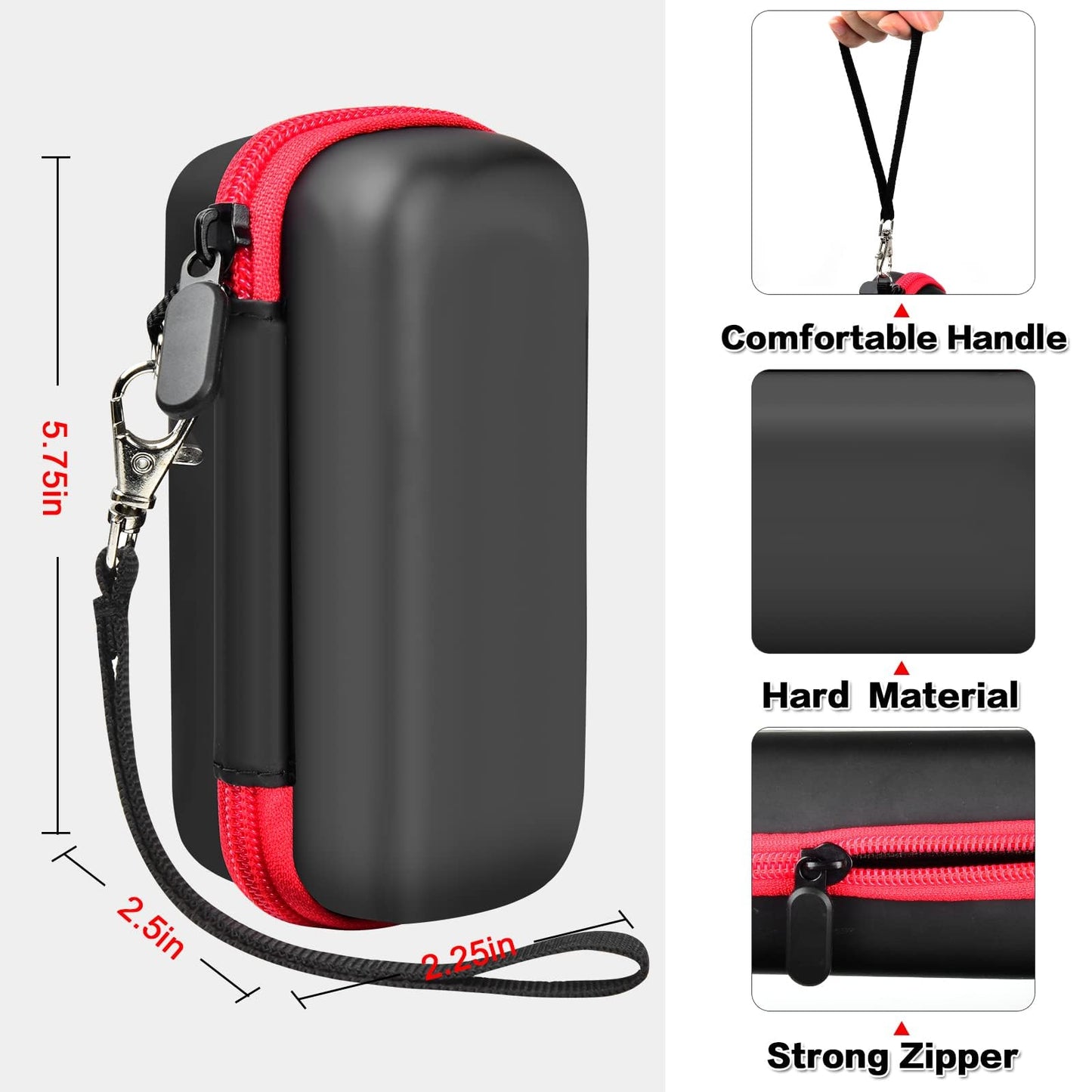 PAIYULE Case Compatible with 136G 128GB Digital Voice Recorder for Aiworth/for Sony ICD-PX370/ 470/560 for EVIDA/for Aomago Activated Recorder Fits for MP3 Player, Earbuds, USB Cable (Box Only)