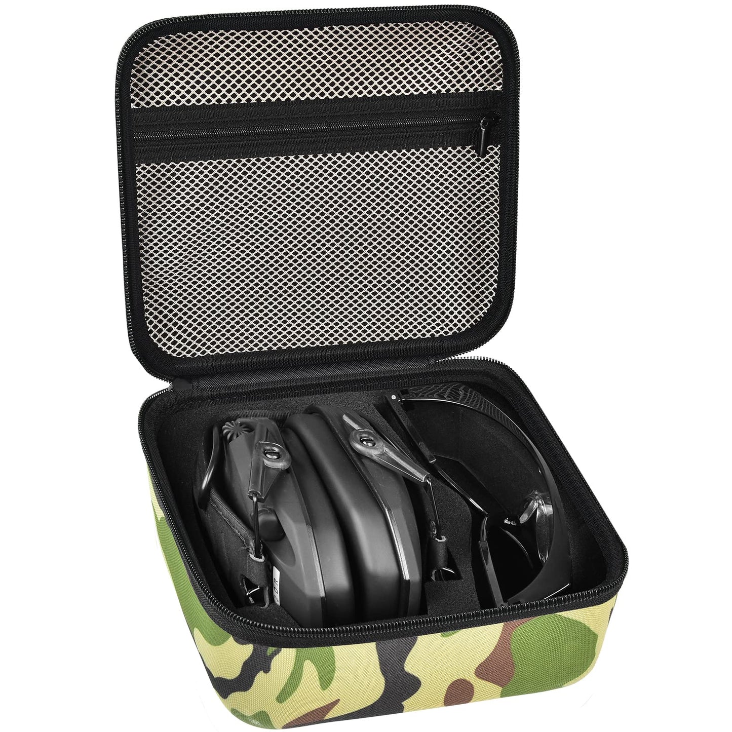PAIYULE Case for Walker's Razor Slim Electronic Earmuffs/for Howard Leight Shooting Hunting Hearing Ear Protection