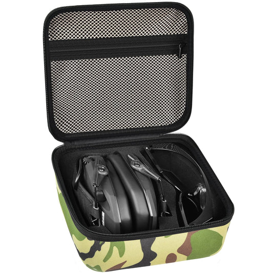 PAIYULE Case for Walker's Razor Slim Electronic Earmuffs/for Howard Leight Shooting Hunting Hearing Ear Protection