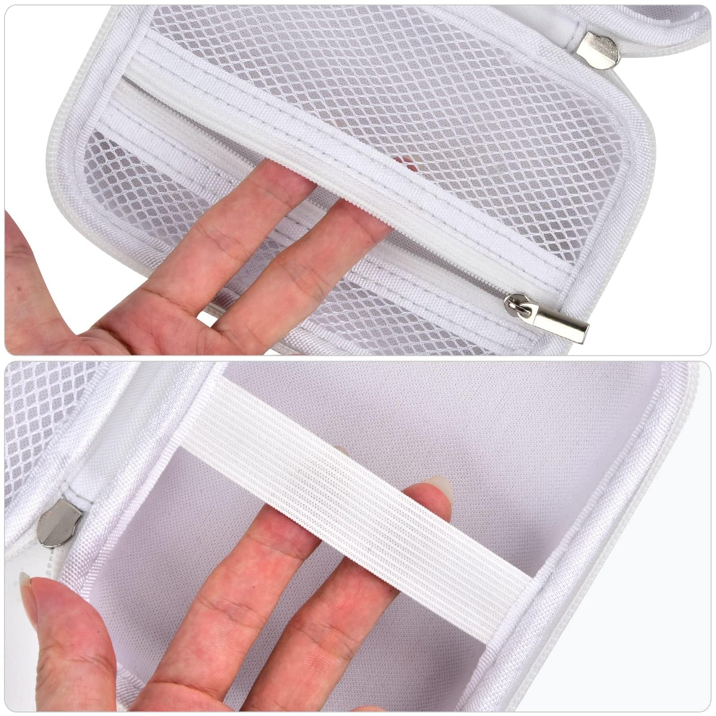 PAIYULE Hard Carrying Case for Phomemo D30 D35 Label Maker, Label Printer Case for Nelko P21, for NIIMBOT D110 D11, for Marklife P11 P12, for SUPVAN E10, Protective EVA Storage Bag with Mesh Pocket