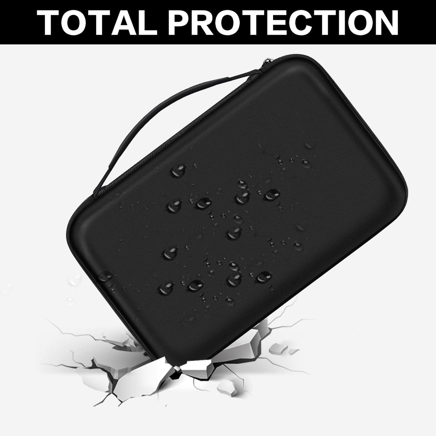 PAIYULE Hair Dryer Case for Shark HD331/332 & HD542/543PL & HD731 High-Velocity Hair Dryer System, Blow Dryers Bag for Shark/Dyson Flexstyle Styler and Attachments, Stone-Box Only