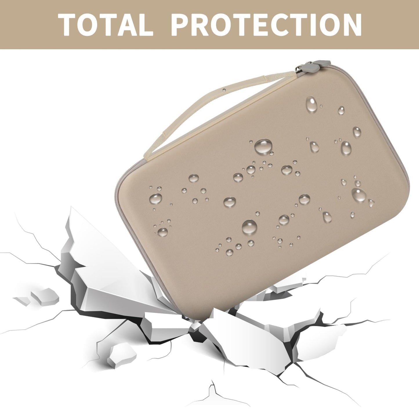 PAIYULE Hair Dryer Case for Shark HD331/332 & HD542/543PL & HD731 High-Velocity Hair Dryer System, Blow Dryers Bag for Shark/Dyson Flexstyle Styler and Attachments, Stone-Box Only