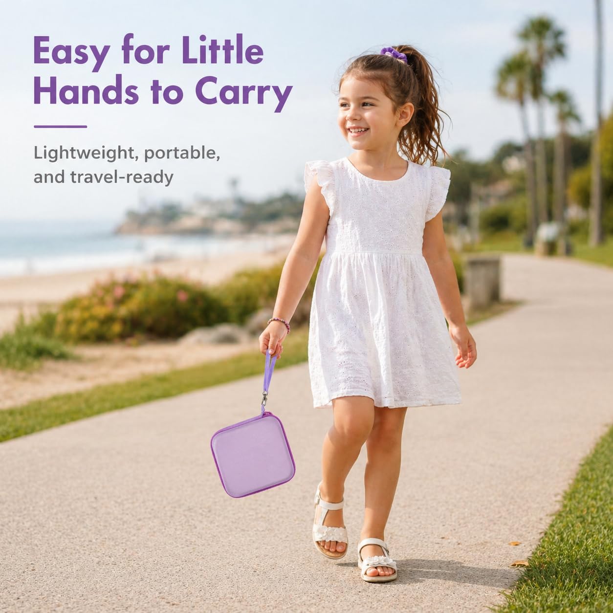 PAIYULE Kids Instant Print Camera Case Compatible with ESOXOFFORE for Dylanto for DUDUDRAGON for GKTZ for ETIKEZ for Dafotil for Careenoah Digital Video Prints Paper Bag (Box Only) Purple