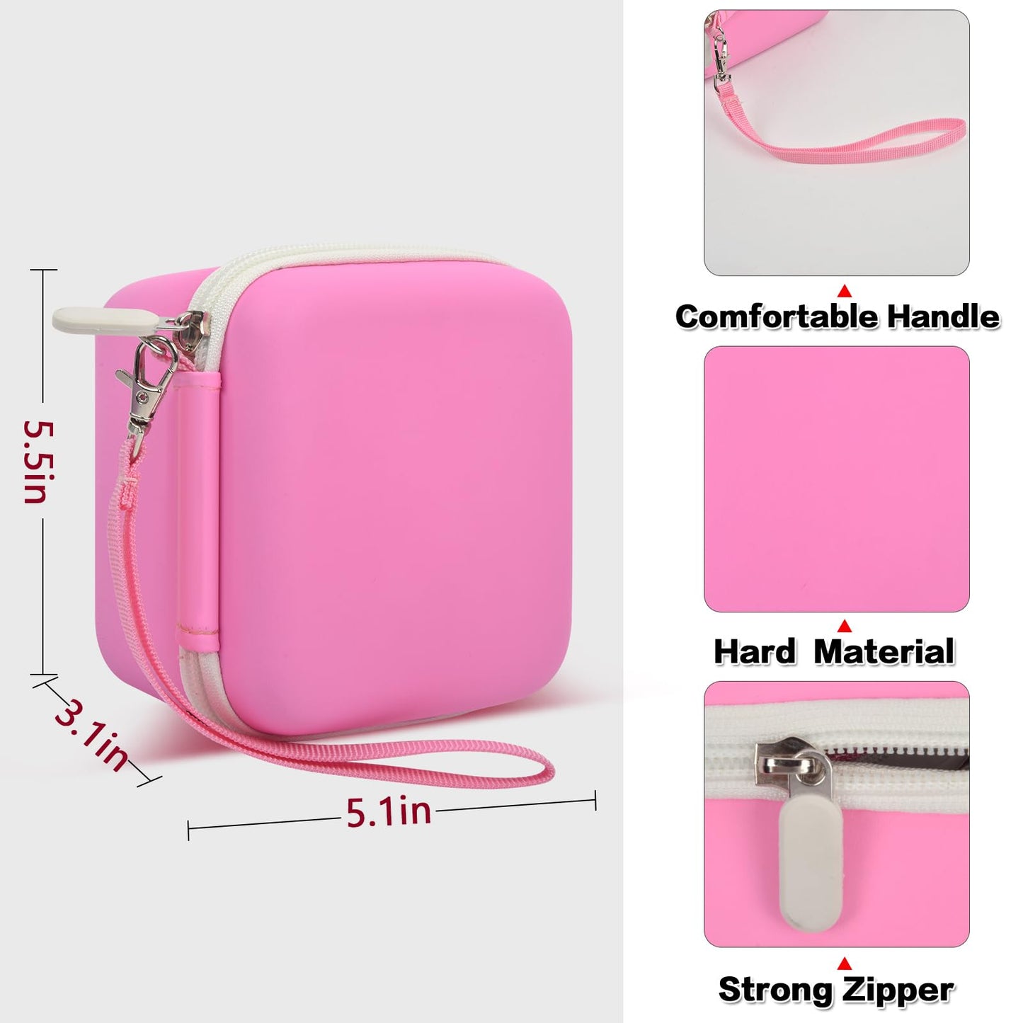 PAIYULE Kids Instant Print Camera Case Compatible with ESOXOFFORE for Dylanto for DUDUDRAGON for GKTZ for ETIKEZ for Dafotil for Careenoah Digital Video Prints Paper Bag (Box Only) Purple