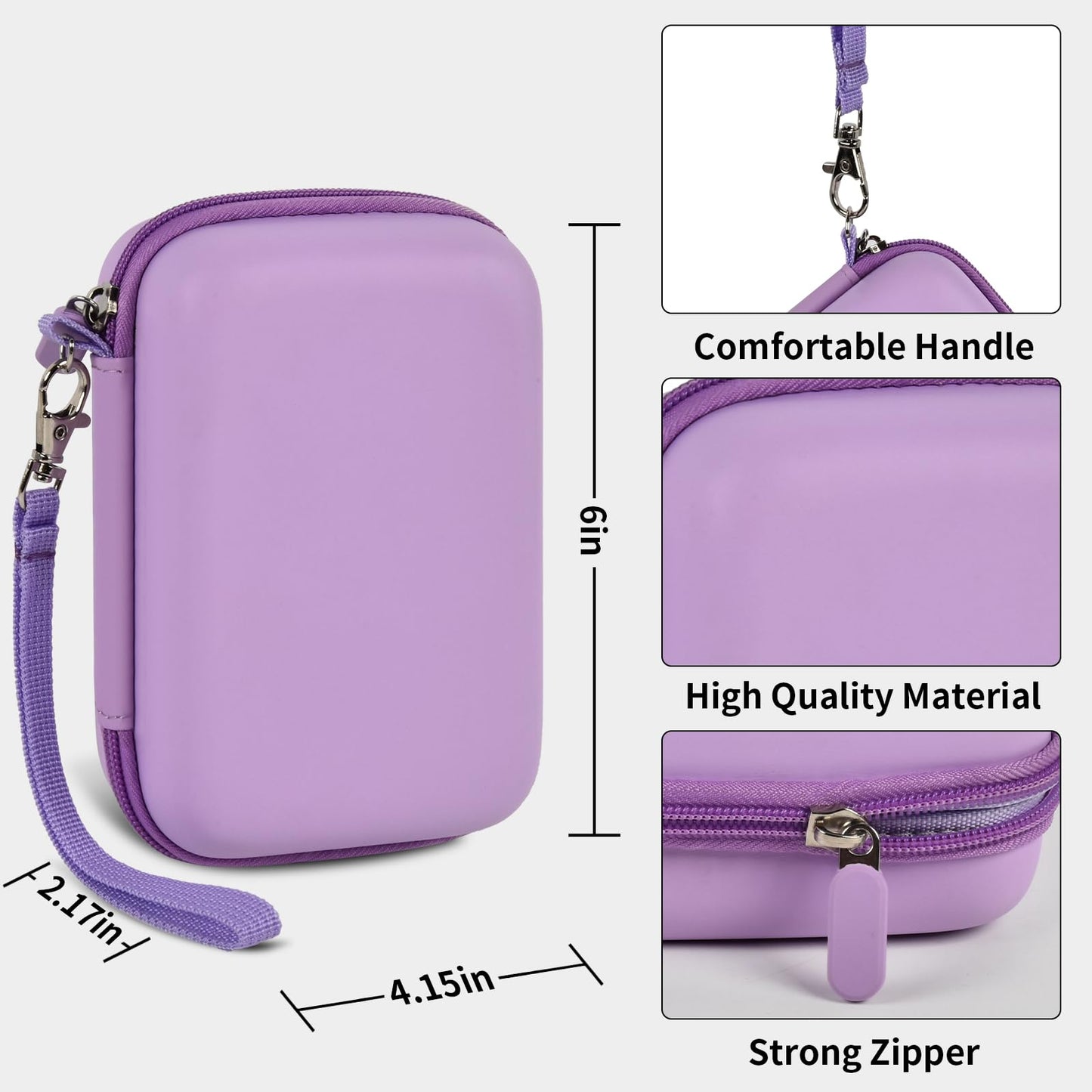 PAIYULE Travel Case for R36S/ RG353V/ RG353VS/ Game Boy Retro Handheld Game Console, Handheld Emulator Storage Holder Organizer, Android Game Console Carrying Bag (Box Only)