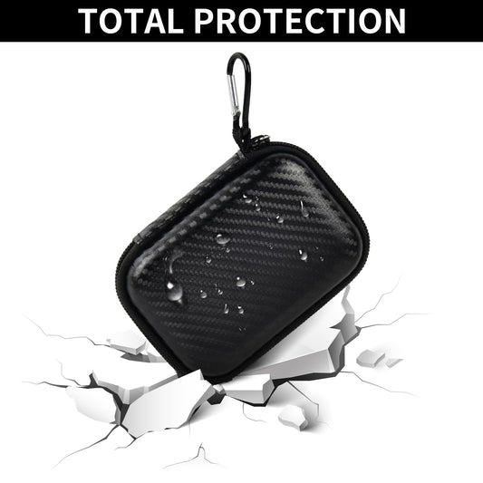 PAIYULE Carrying for Samsung T9/ T7/ T7 Shield Portable SSD 4TB 2TB 1TB, USB External Solid State Hard Drive Storage Travel Carrying Holder Fits for USB Cable (Blue)-Box Only