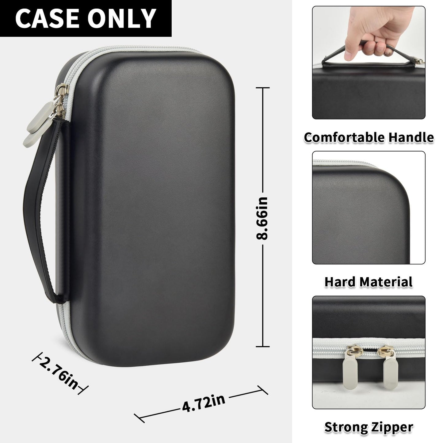 PAIYULE Case Compaitble with 3Doodler Flow for 3D Printing Pen for Teens Adults Creators, Storage Holder for 3D Pens Free Refill Filaments, Organizer Box for Printer Drawing Accessories (Bag Only)