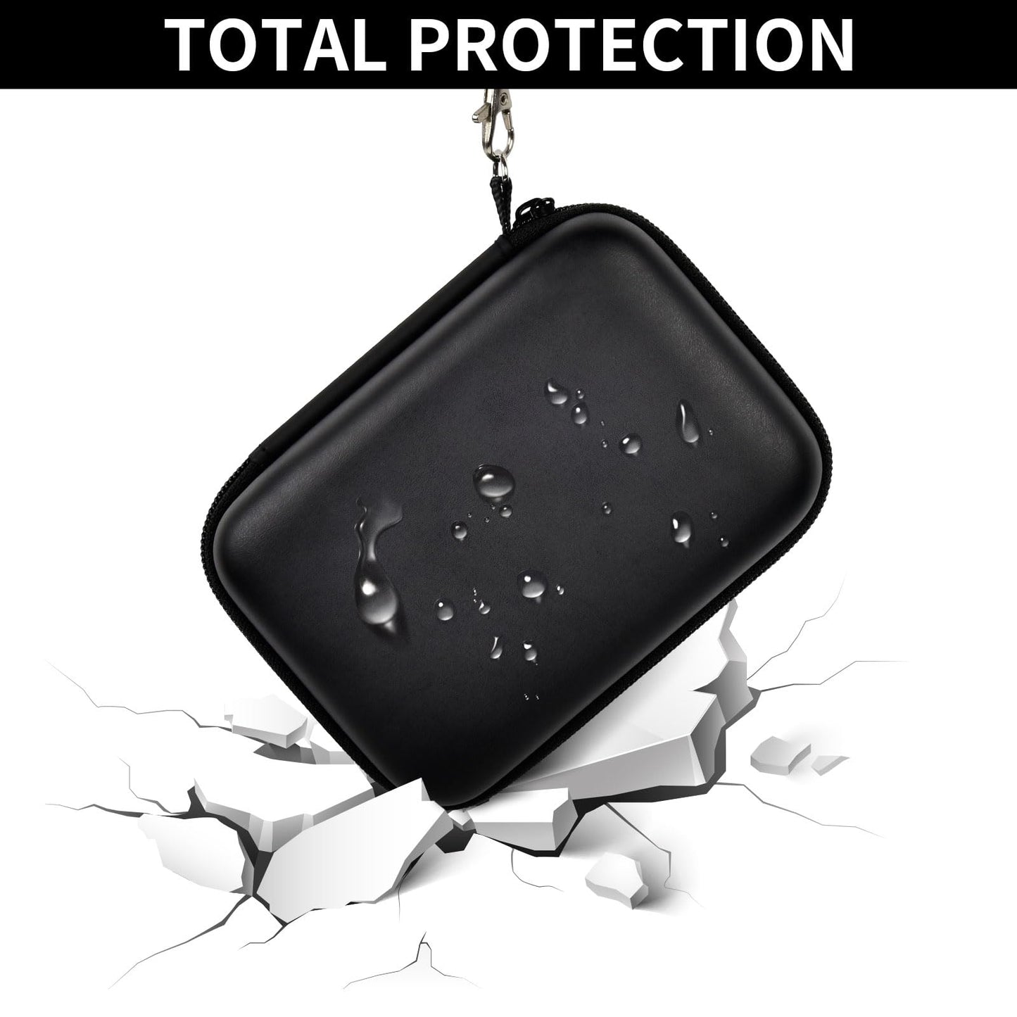 PAIYULE Travel Case Compatible with RG35XX/ RG35xx Plus Retro Handheld Game Console, Handheld Emulator Storage Holder Organizer, Android Game Console Carrying Bag (Box Only)
