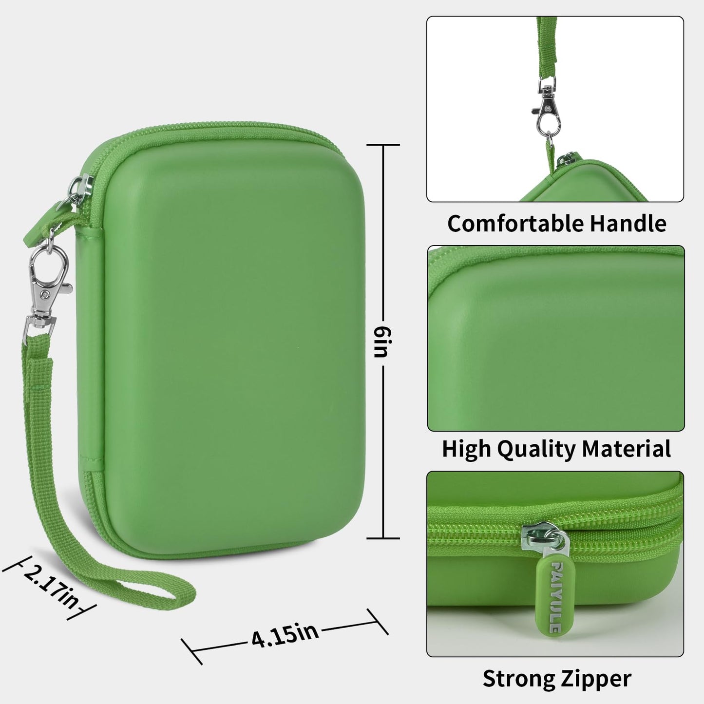 PAIYULE Travel Case for R36S/ RG353V/ RG353VS/ Game Boy Retro Handheld Game Console, Handheld Emulator Storage Holder Organizer, Android Game Console Carrying Bag (Box Only)