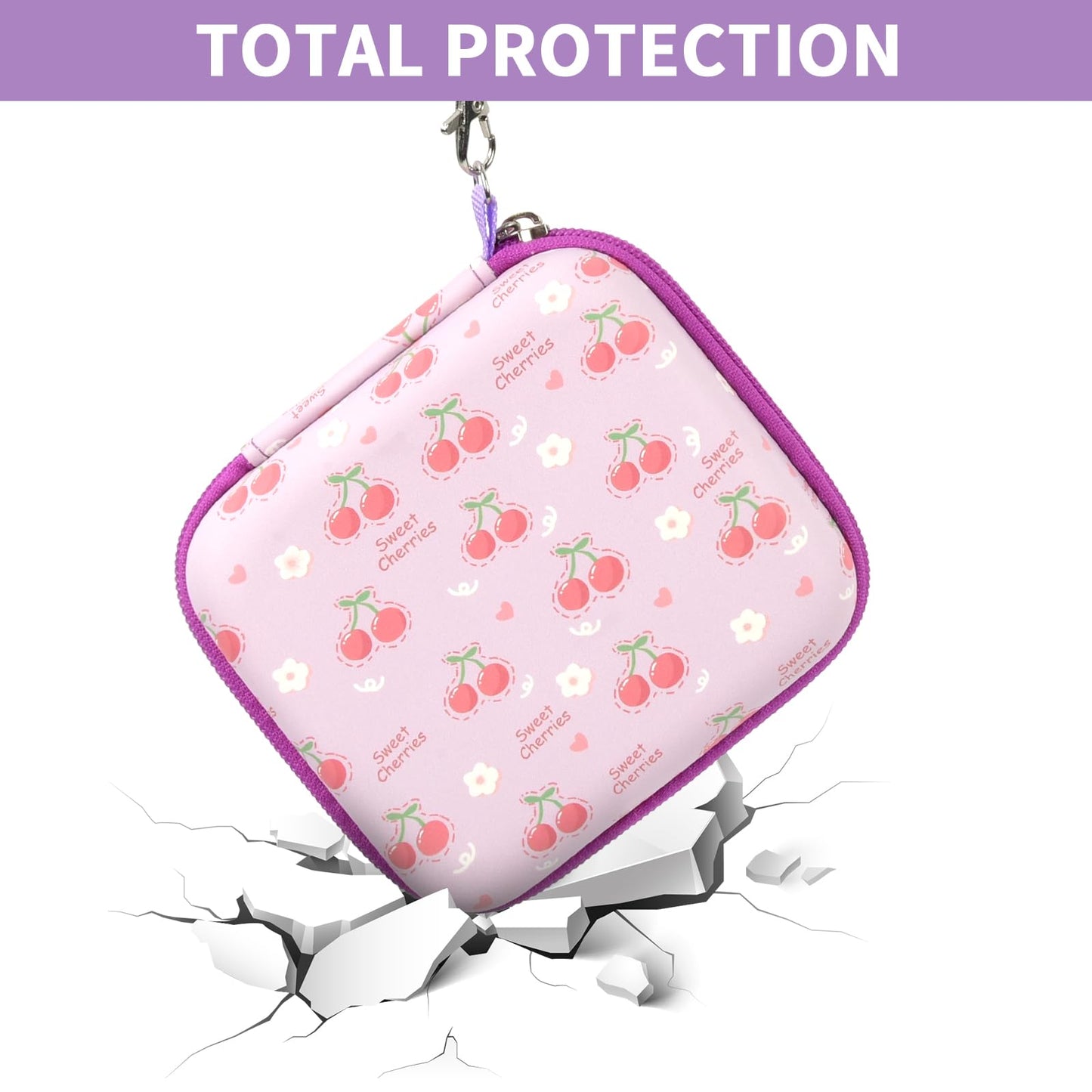 PAIYULE Kids Instant Print Camera Case Compatible with ESOXOFFORE for Dylanto for DUDUDRAGON for GKTZ for ETIKEZ for Dafotil for Careenoah Digital Video Prints Paper Bag (Box Only) Purple