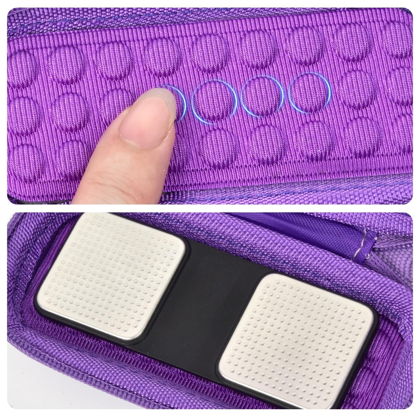 PAIYULE Case for KardiaMobile 6L for EKG Monitor, Compact Holder Also Fits for Sec Portable Heart Rate Monitor, Cardiac Heart Detector (Box Only)