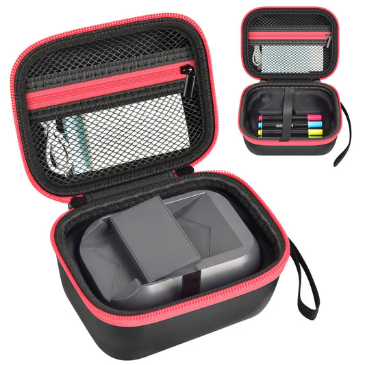 PAIYULE Case for Hello Blink Tattoo Maker, Protective Travel Bag for Sticker Printer and Tattoo Printer - Holds Device, Pens, Charger, Paper - EVA Portable Storage Box for Kids Crafts and Gifts