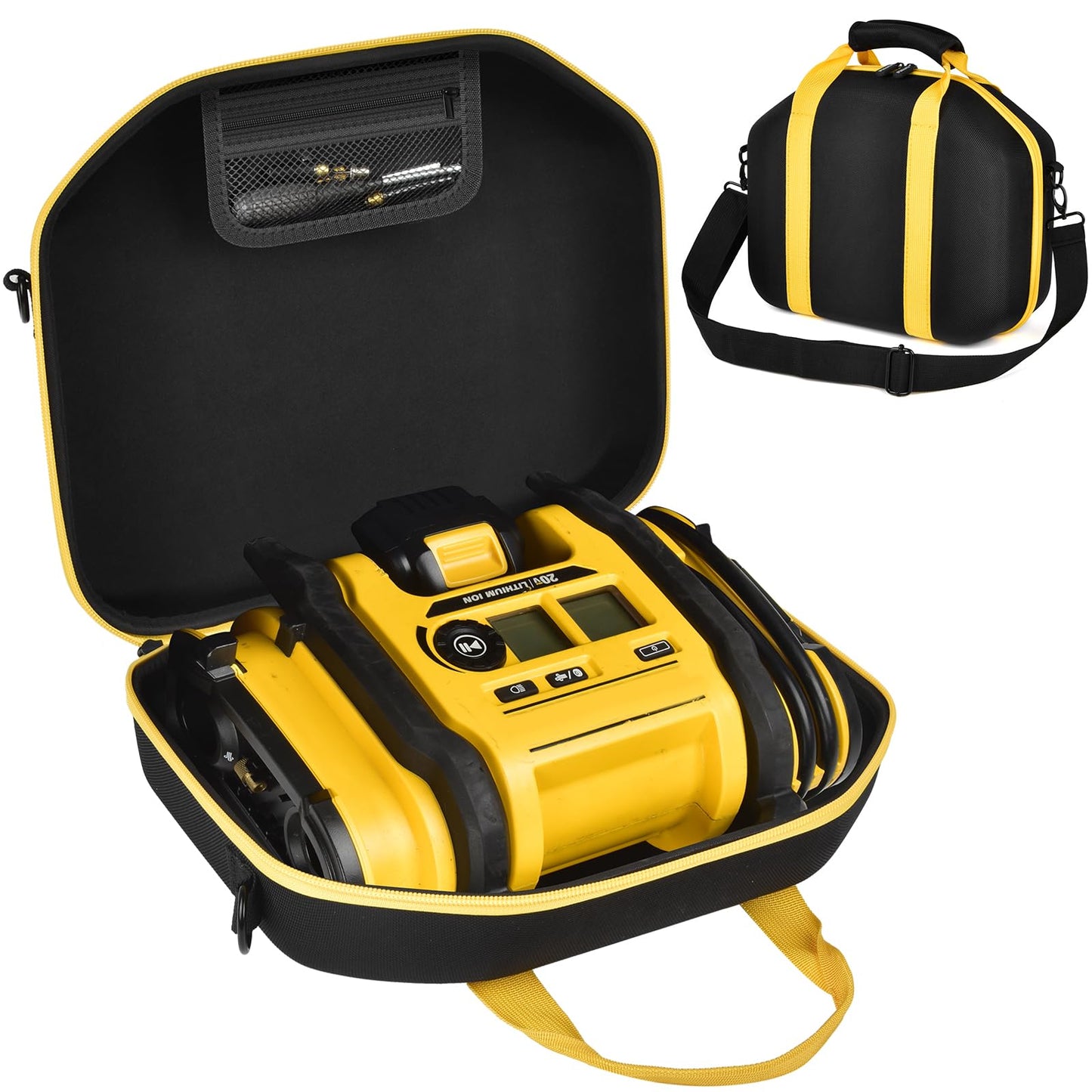 Air Compressor Case for DEWALT 20V MAX Tire Inflator DCC020IB Portable Cordless Battery Air Pump Bag for Car (Box Only)