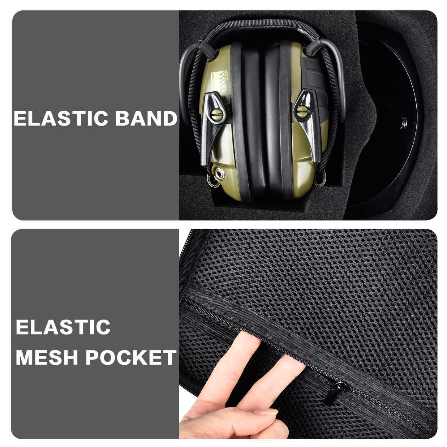 Case for Walker's Razor Slim Electronic Earmuffs Headset Case (Box Only)