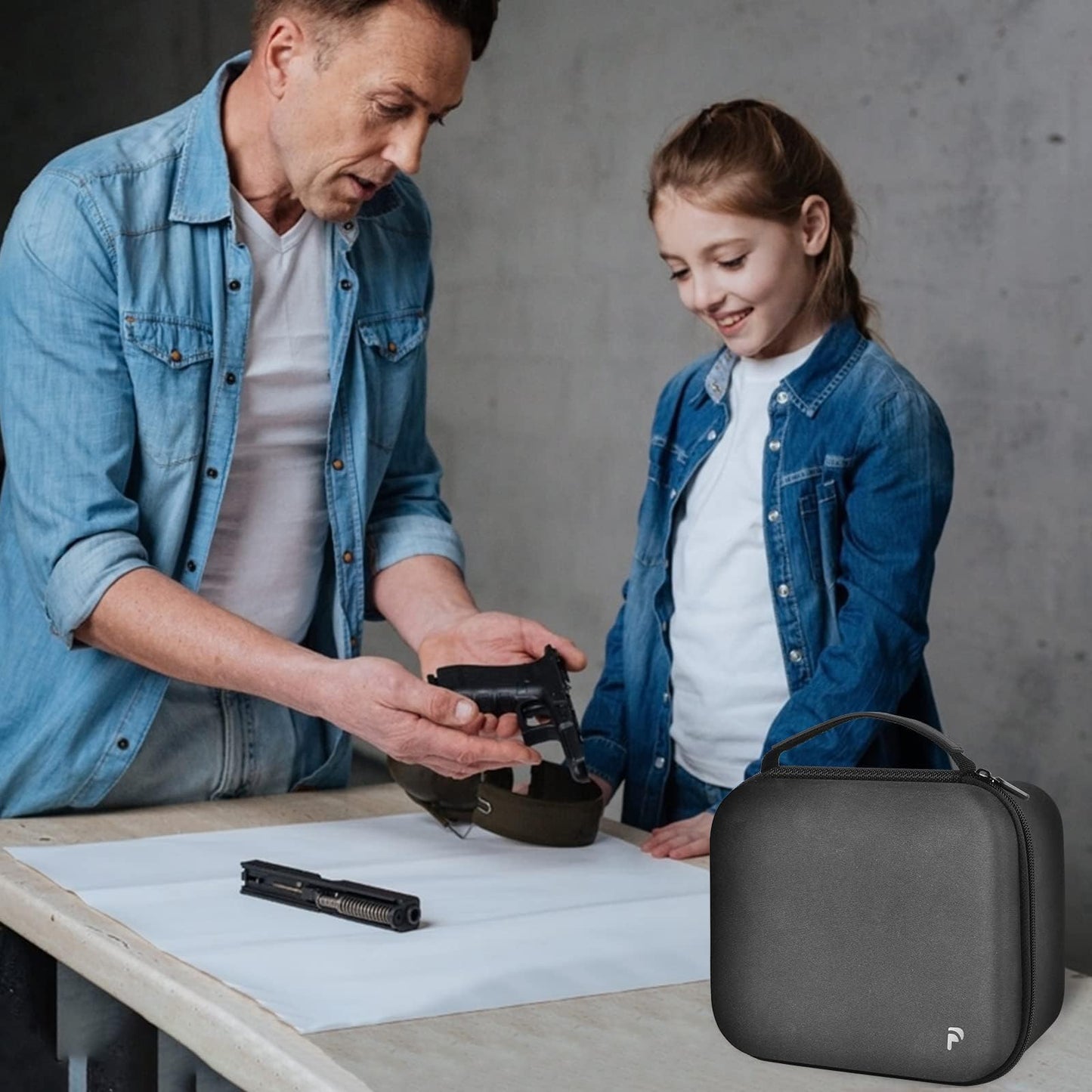 Case for Walker's Razor Slim Electronic Earmuffs Headset Case (Box Only)