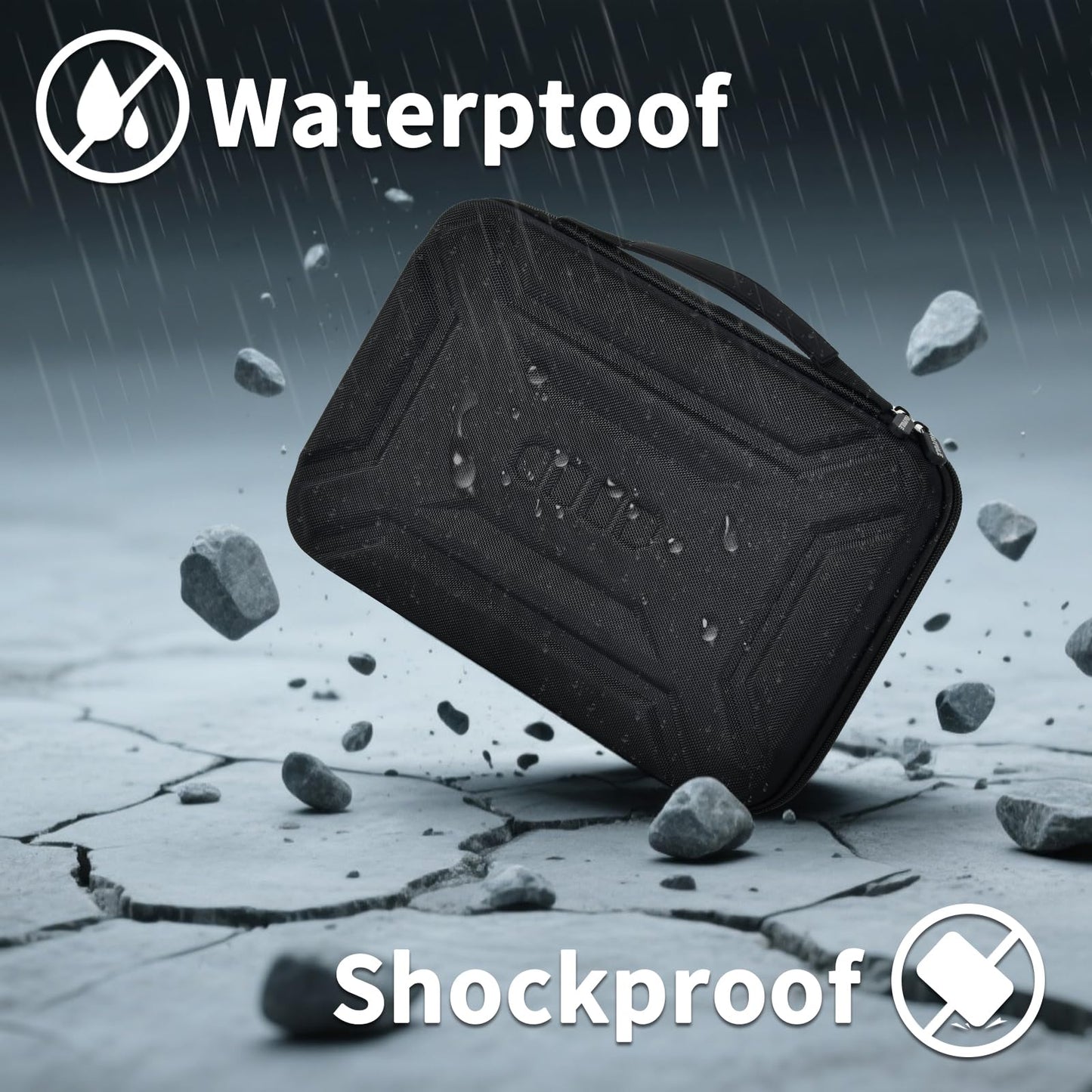 Battery Organizer Box Storage Case with Tester (Box Only)