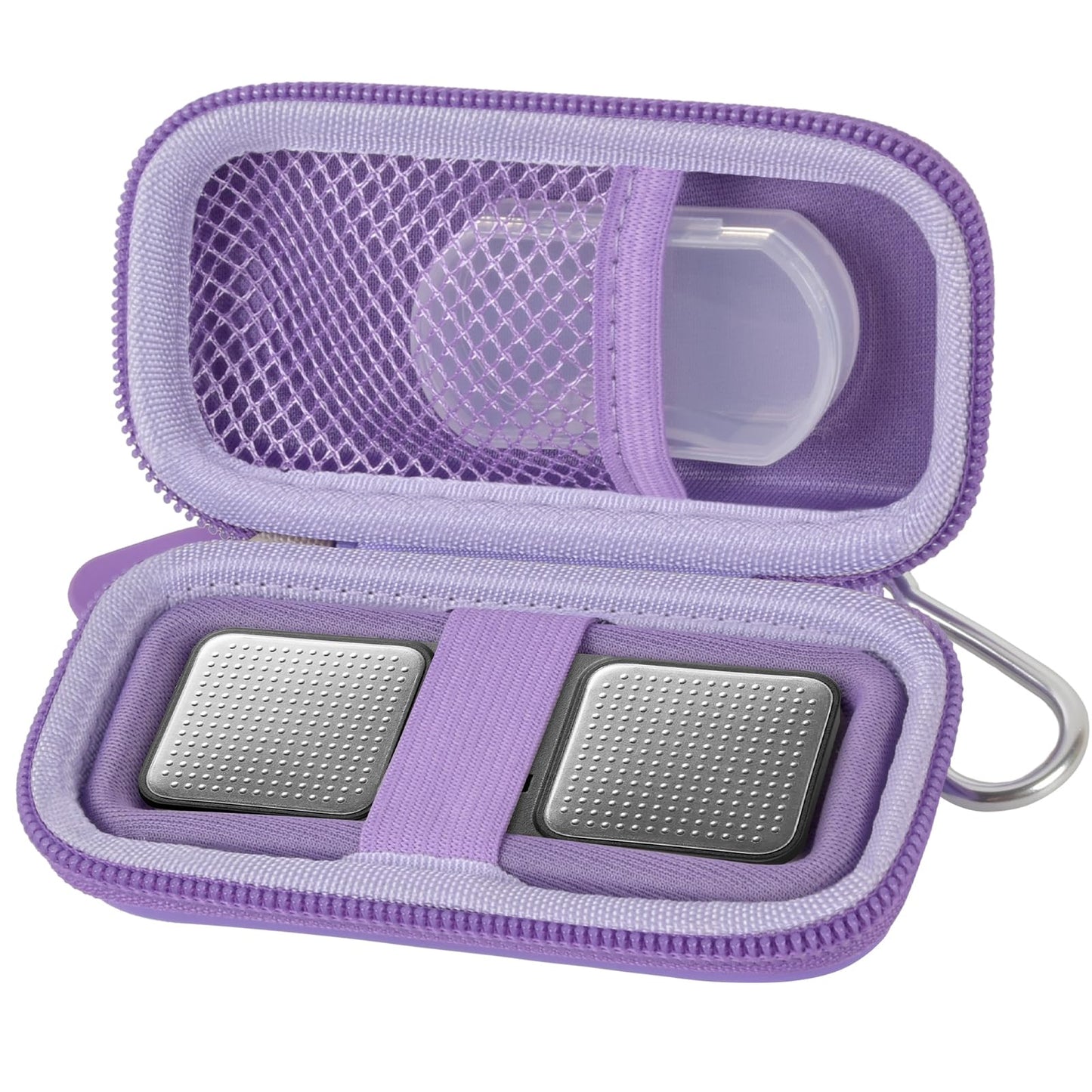 Heart Rate Monitor Case for AliveCor for KardiaMobile 6L / 6L Max 1L Personal EKG Monitor Storage Holder (Pill Box Included)