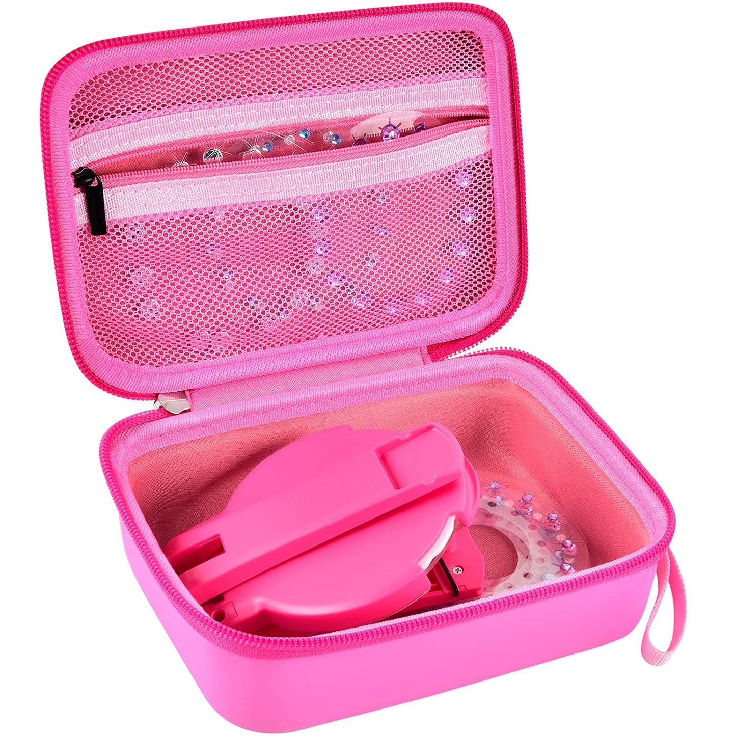 Case Compatible for Blinger Deluxe Set, Radiance Collection,Carrying Storage Holds Glam Styling Tool Gems - Load, Click, Bling! Hair, Fashion, Anything(Box Only)